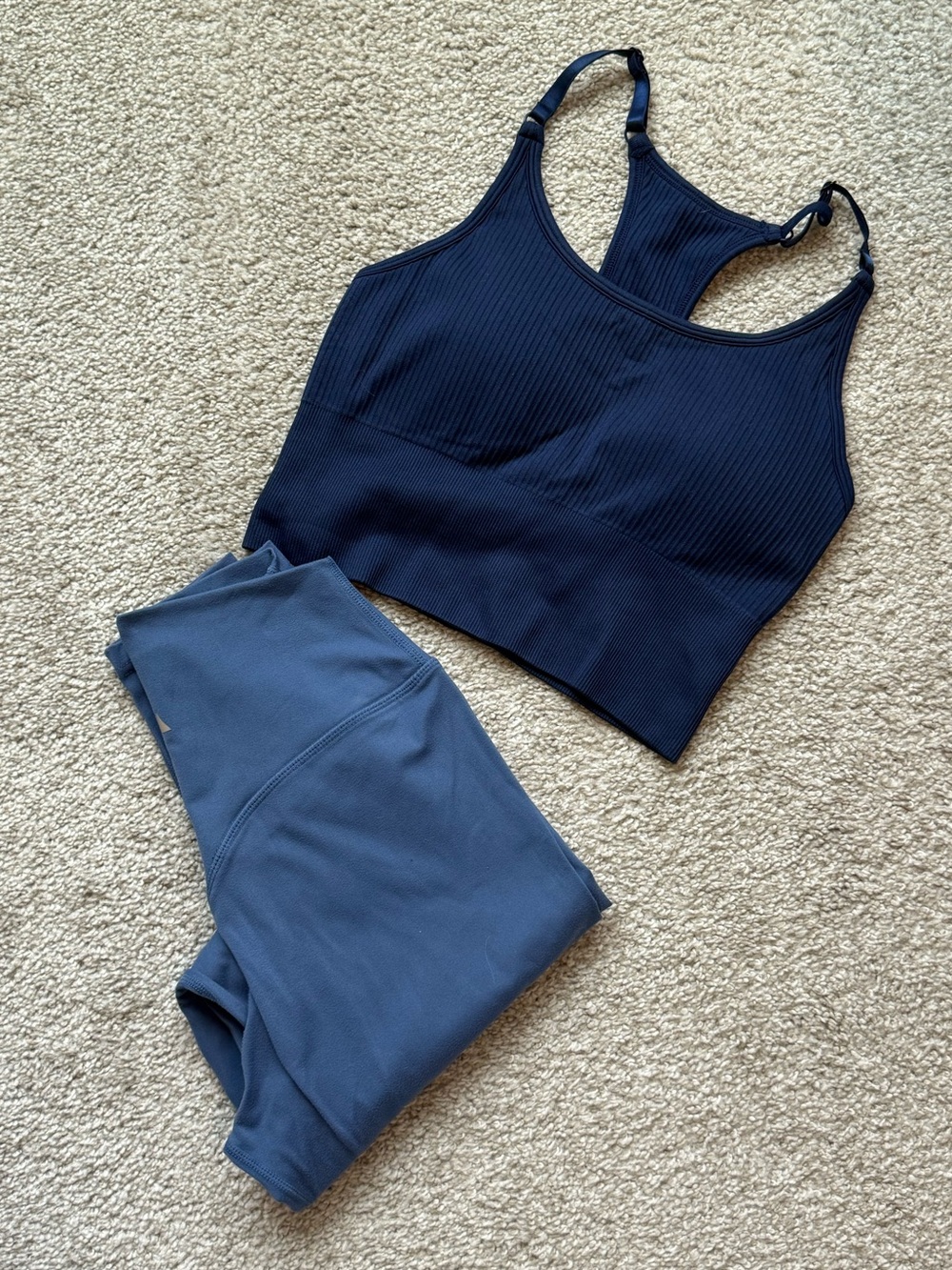 Vitality (Balance athletic) tank top and leggings set, Small
